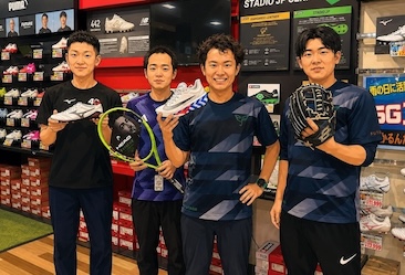 フタバスポーツ朝霞本店の専門スタッフ